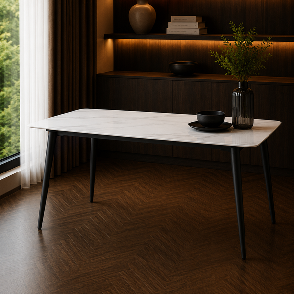 Peregrine Sintered Stone Dining Table