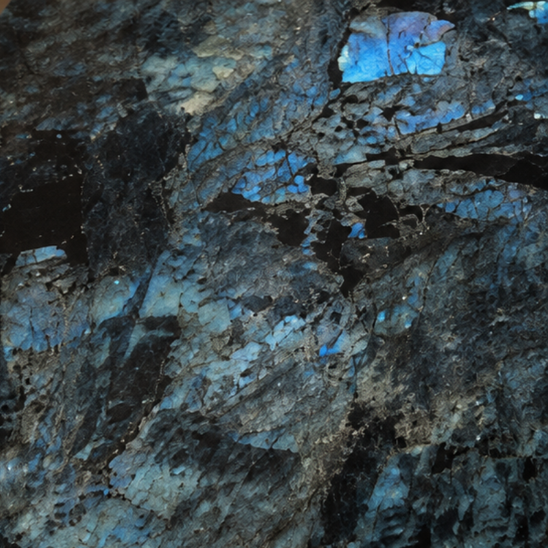 Deep Blue-Jadeite Luminous Stone Tabletop