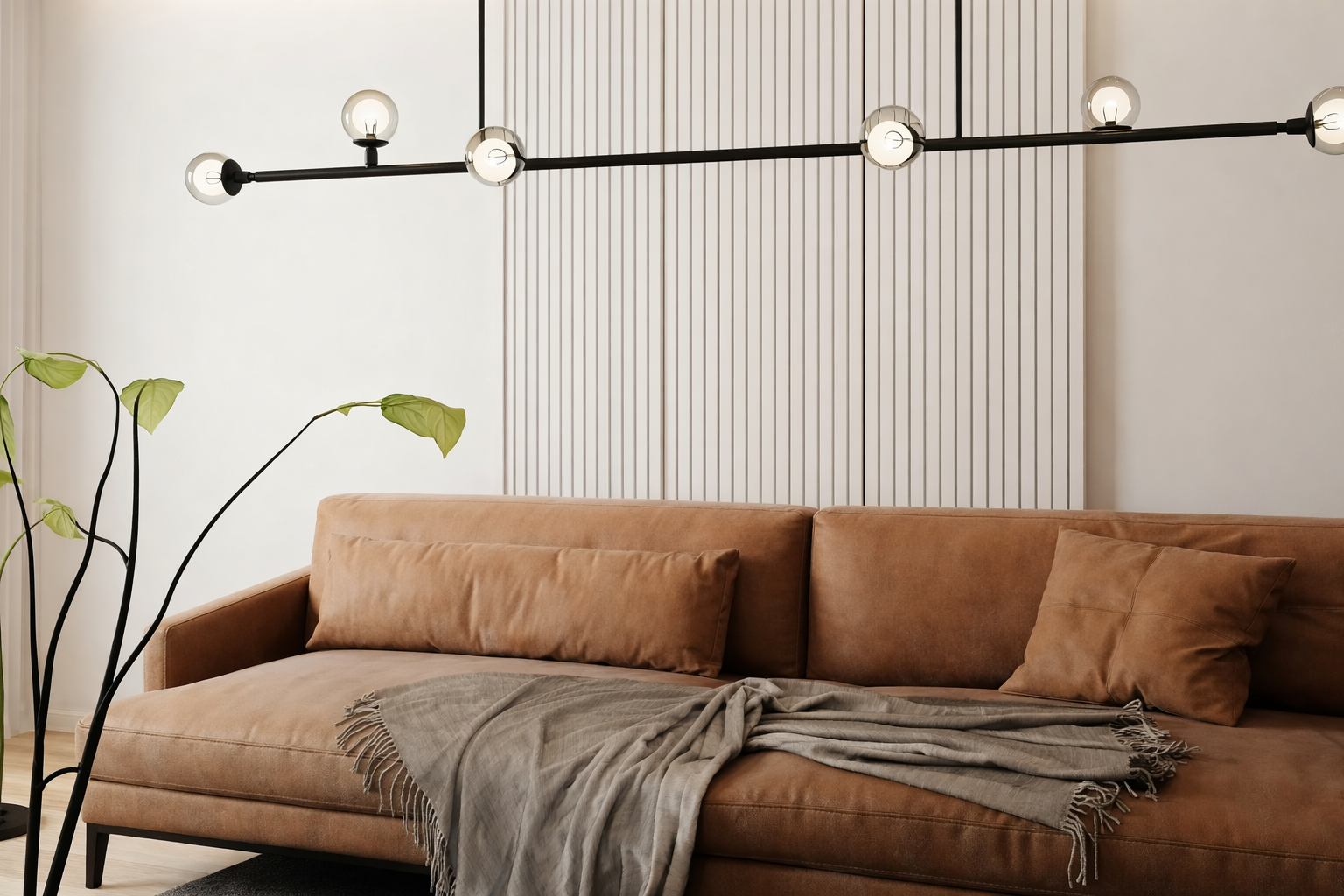 Cozy Living Room Ideas with a Curved Sofa