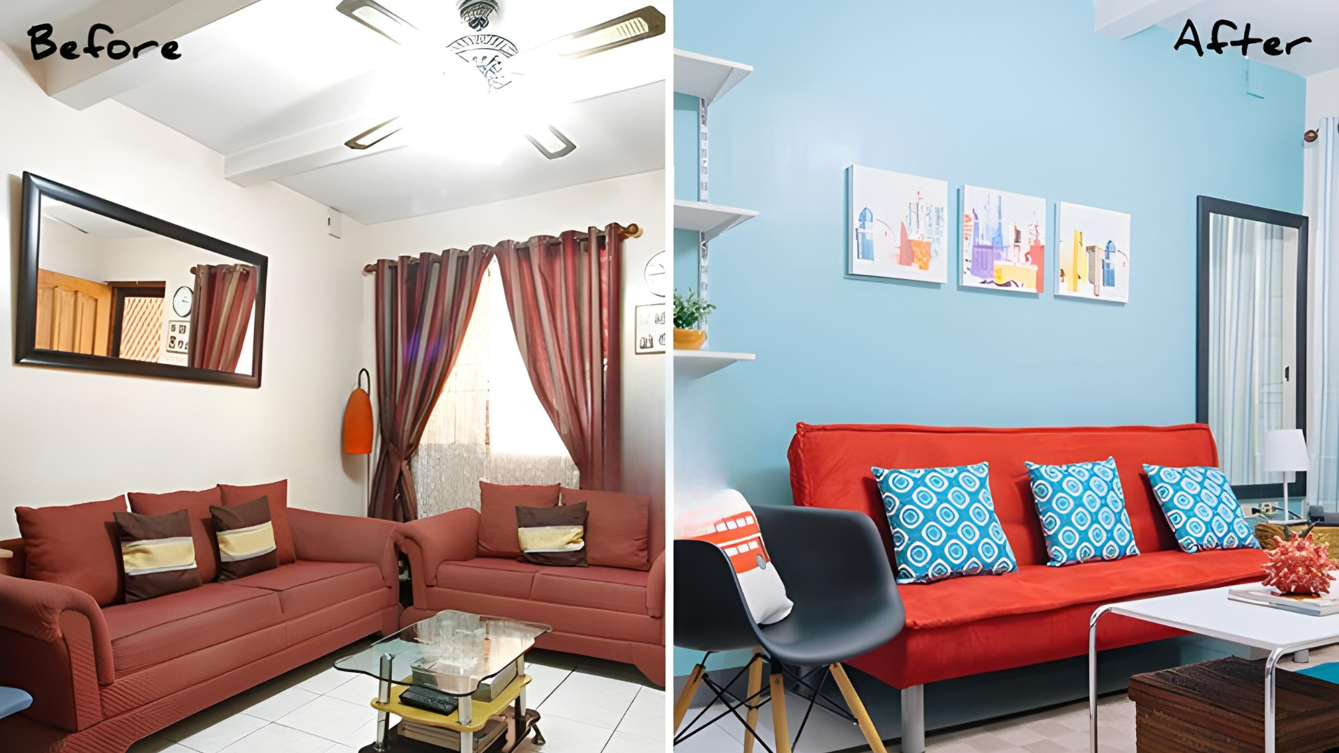 How to Make Your Living Room Look Good (Even If You Can’t Replace the Sofa)