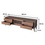 Alderline TV Cabinet by Wood Haven