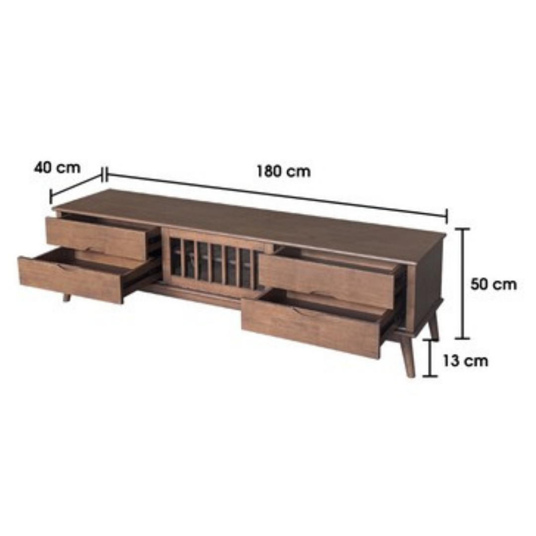 Alderline TV Cabinet by Wood Haven
