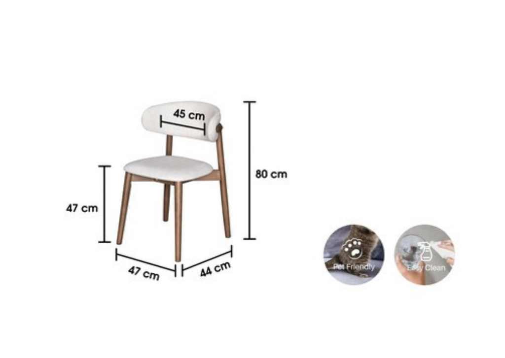 Luminara Dining Chair by Wood Haven