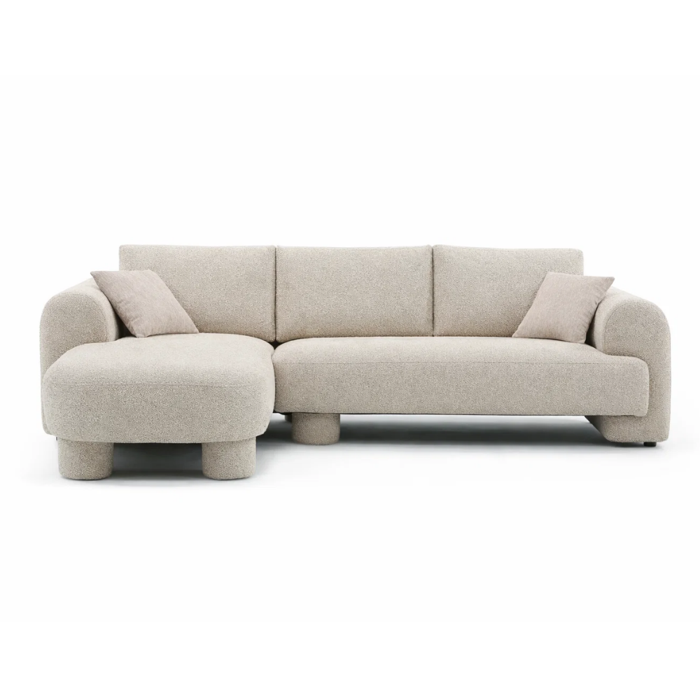 Bouclen Non-Reclining Sofa