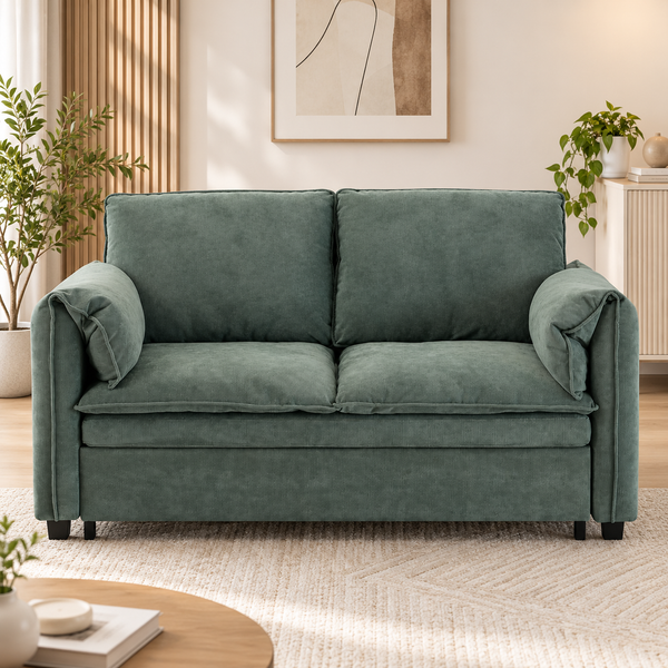 Strathmore Fold-Out Sofa Bed with Arm Pillow Style