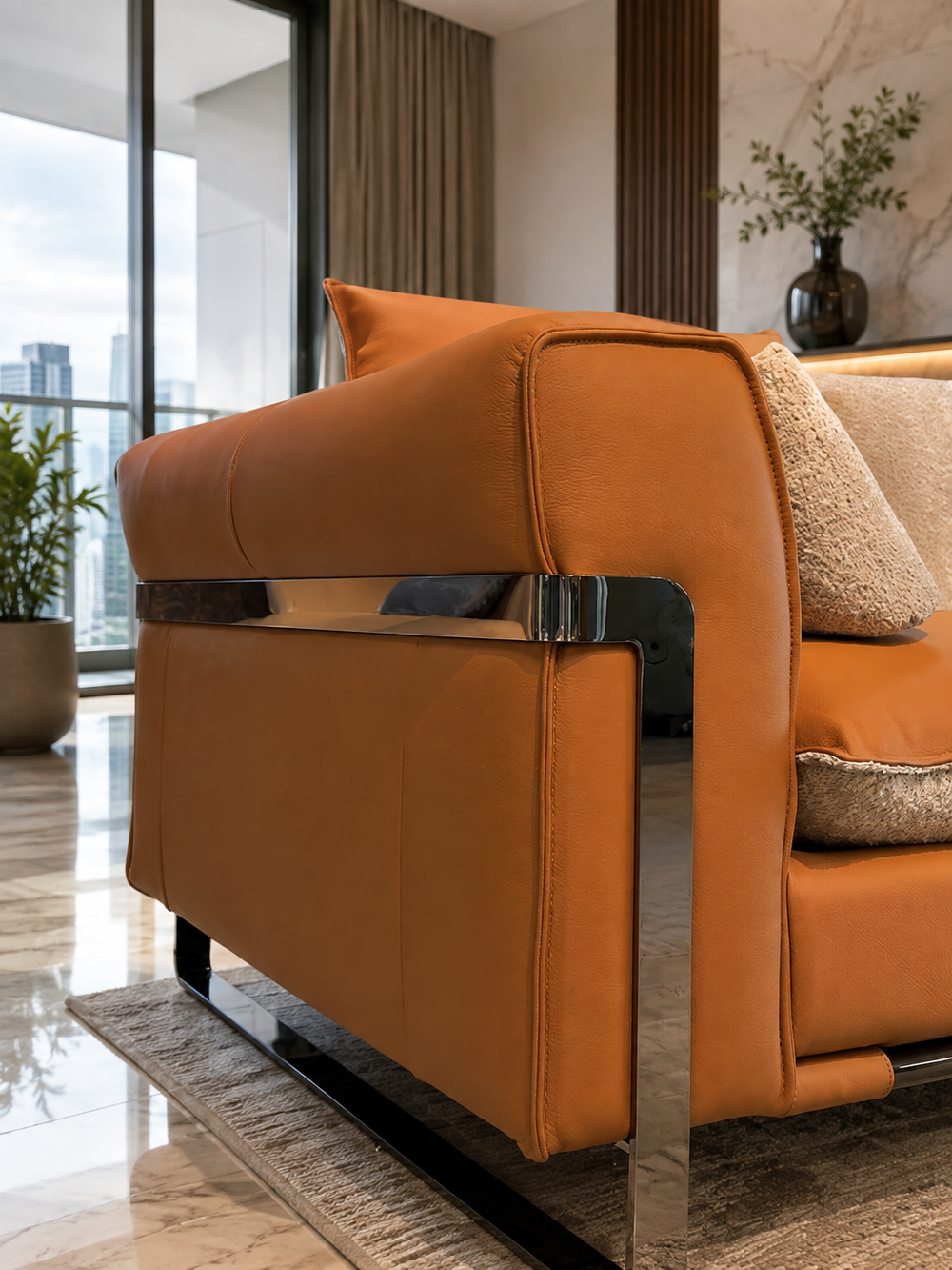 2-in-1 Dual-Sided Modular Sofa