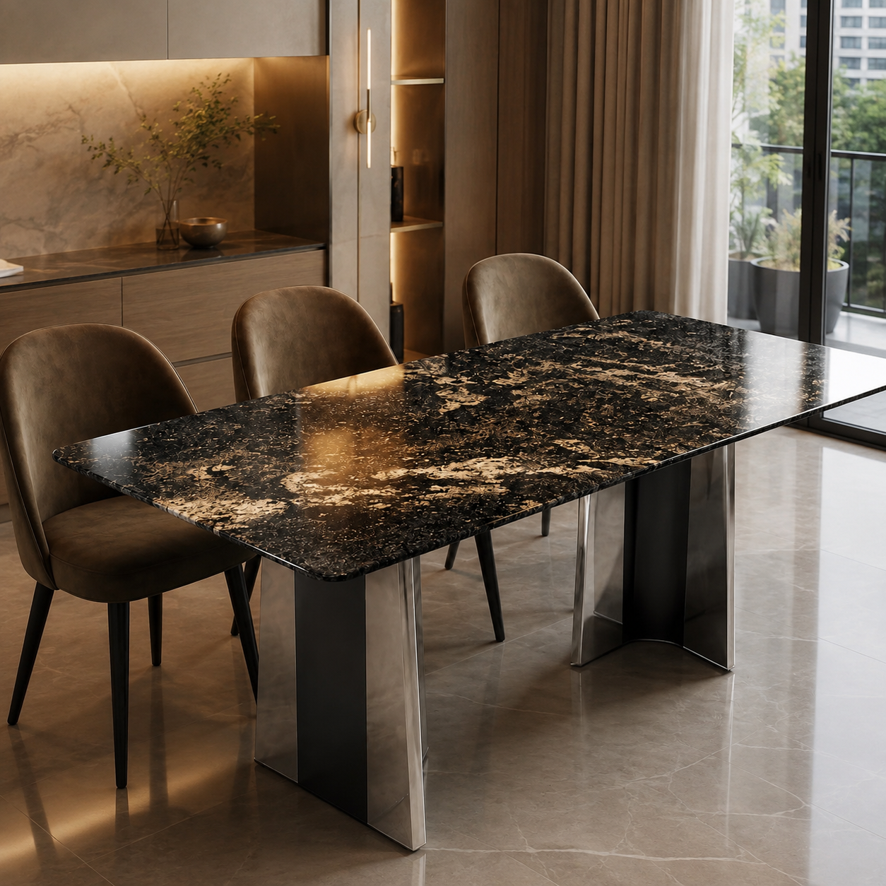 Platinum Gold Luxury Stone
