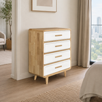Aurelia 4 Drawer Side Cabinet by Wood Haven