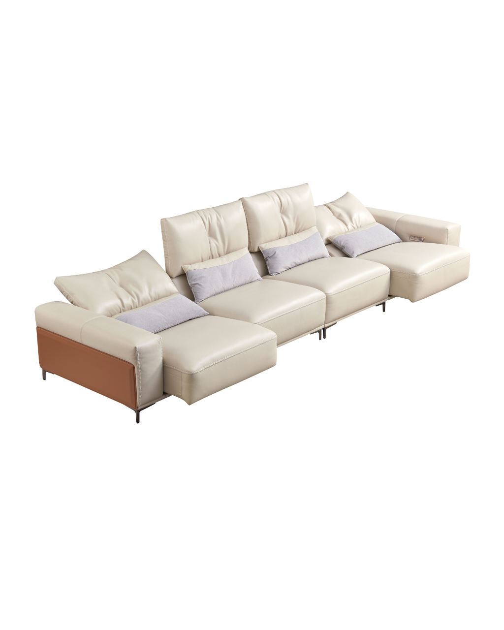 Elea Leather Recliner Sofa