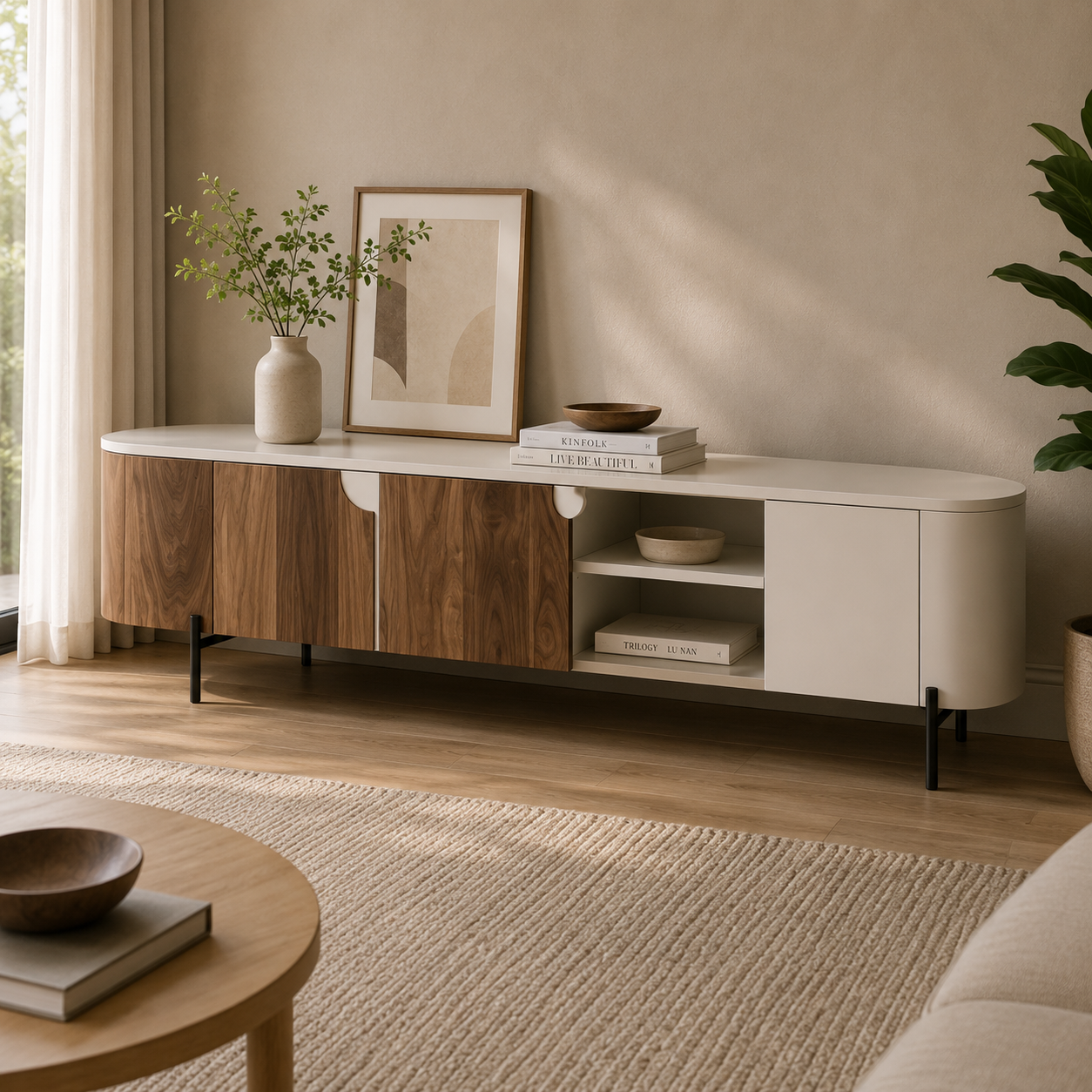 Lunara Tv Cabinet by Wood Haven
