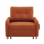 Haverleigh Pull-Out Sofa Bed with Built-In Flip-Open Side Table