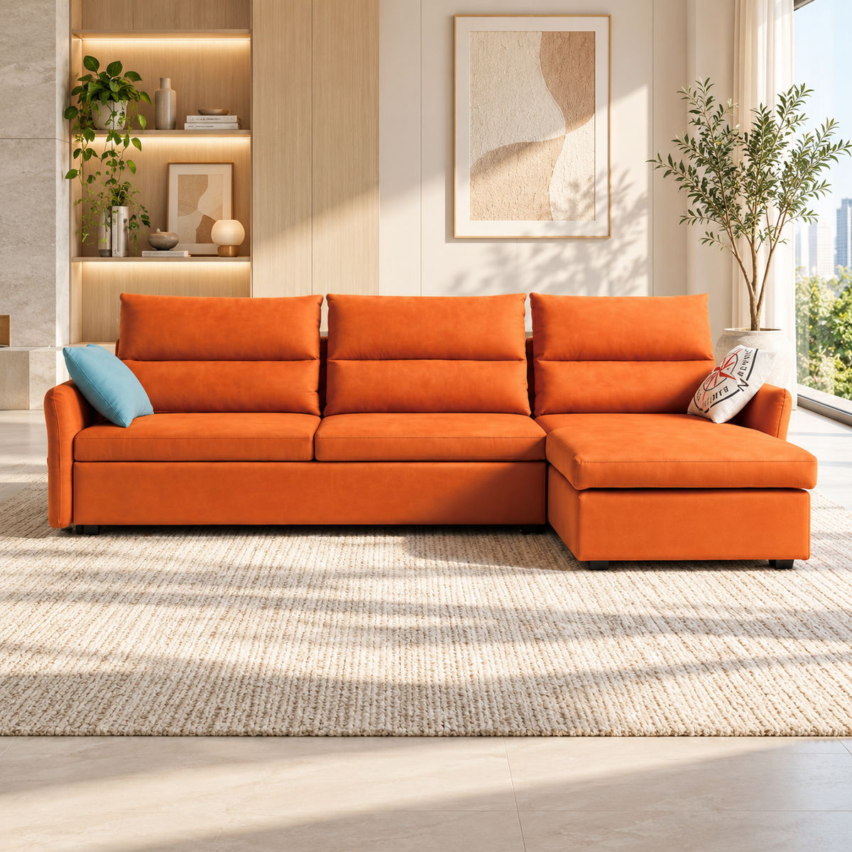 Grasmere Sofa Bed with Hidden Storage Chaise