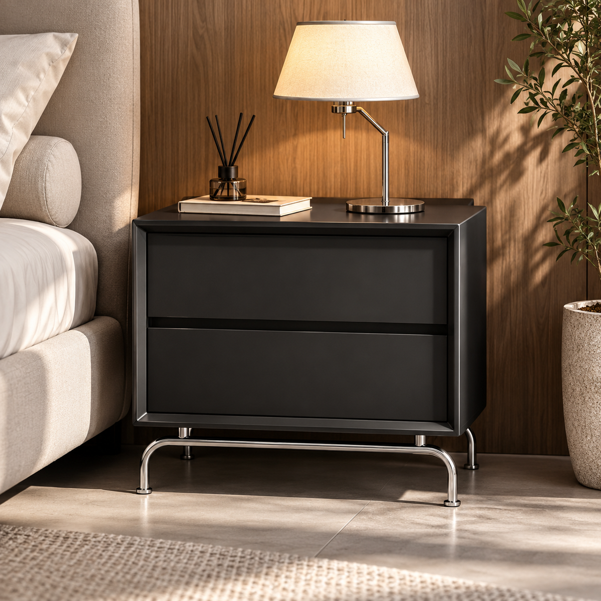 Kirkby Bedside Table