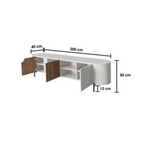 Lunara Tv Cabinet by Wood Haven