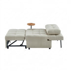 Brindle Pull-Out Sofa Bed with Adjustable Headrest