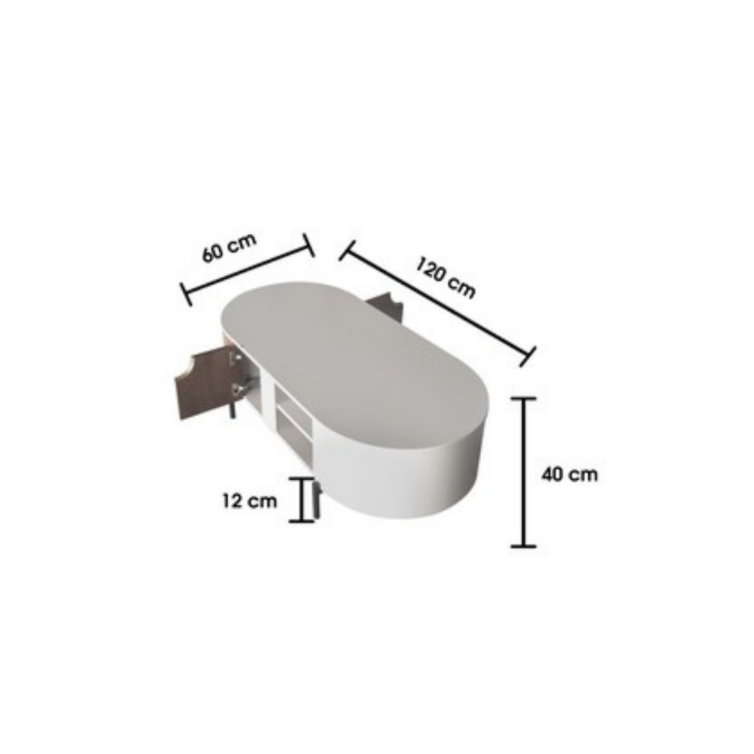 Lunara Coffee Table by Wood Haven