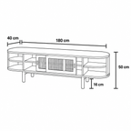Solara TV Cabinet by Wood Haven