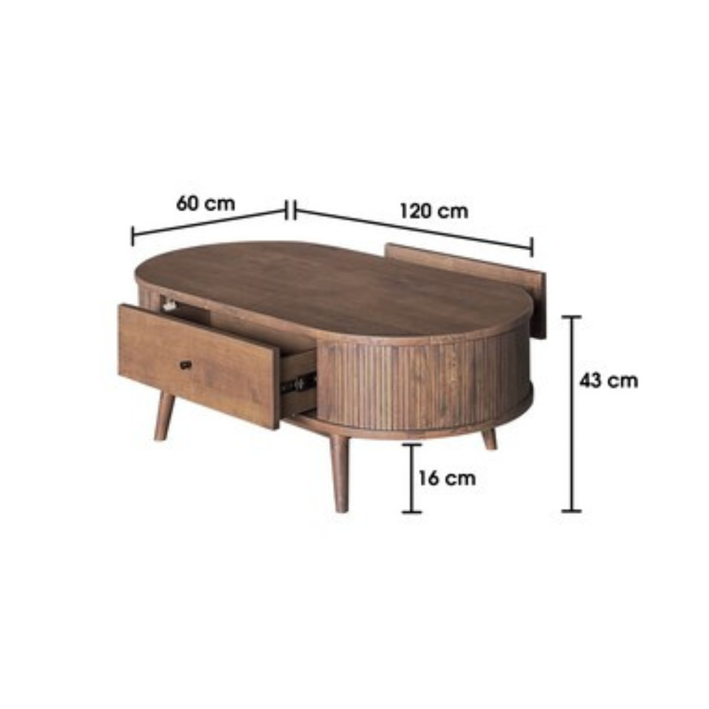 Aurelia Coffee Table by Wood Haven