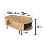 Solara Coffee Table by Wood Haven