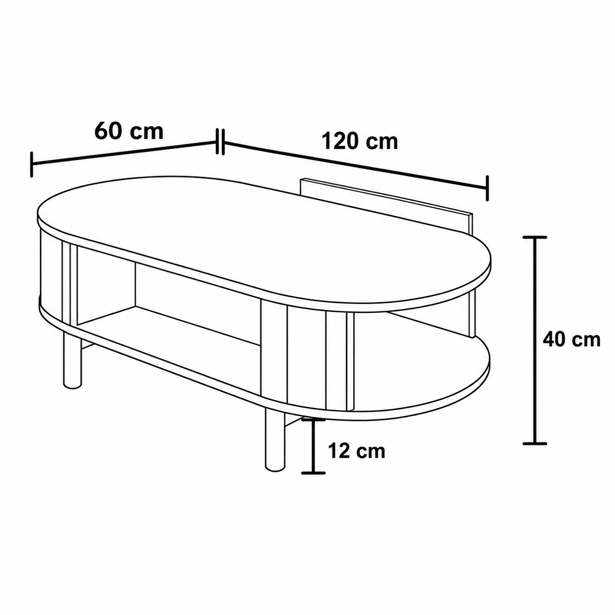 Solara Coffee Table by Wood Haven