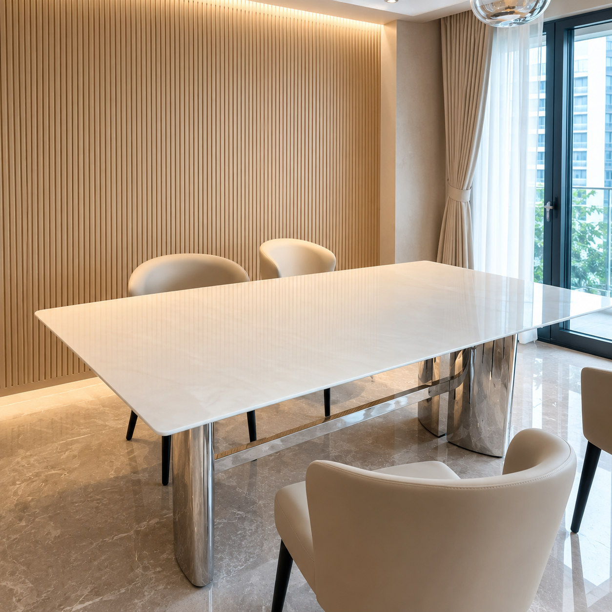 New Fendi White Luxury Stone