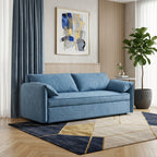 Rivenhall Pull-Out Sofa Bed with Rolled Arm Bolsters