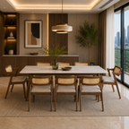 Ardenwood Dining Set (1 Table + 8 Chair) by Wood Haven