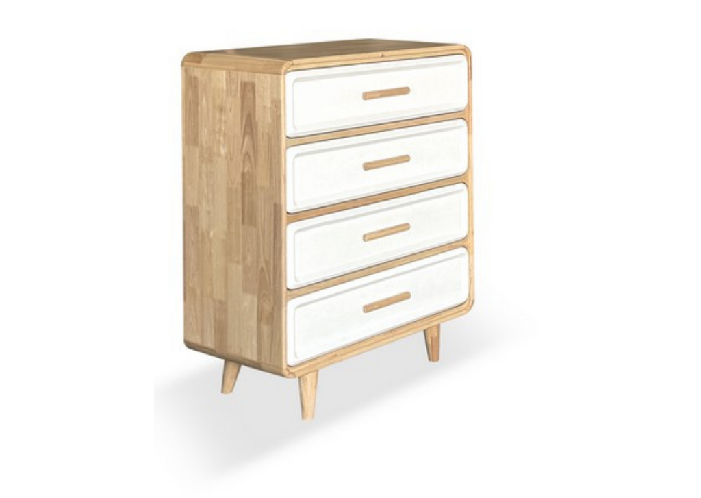 Aurelia 4 Drawer Side Cabinet by Wood Haven