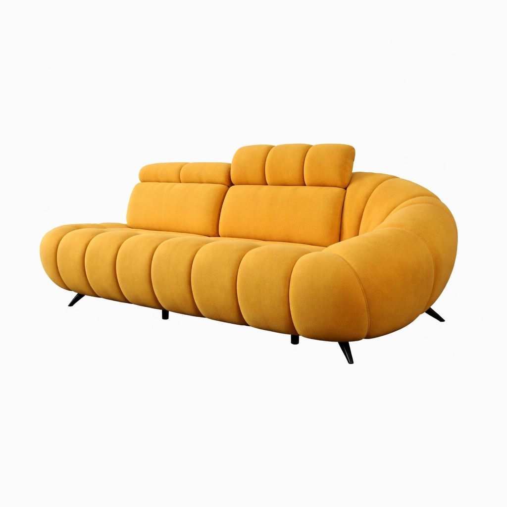 Leather Recliner Sofa