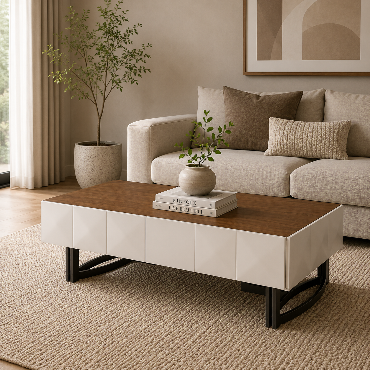 Ascend Coffee Table by Wood Haven