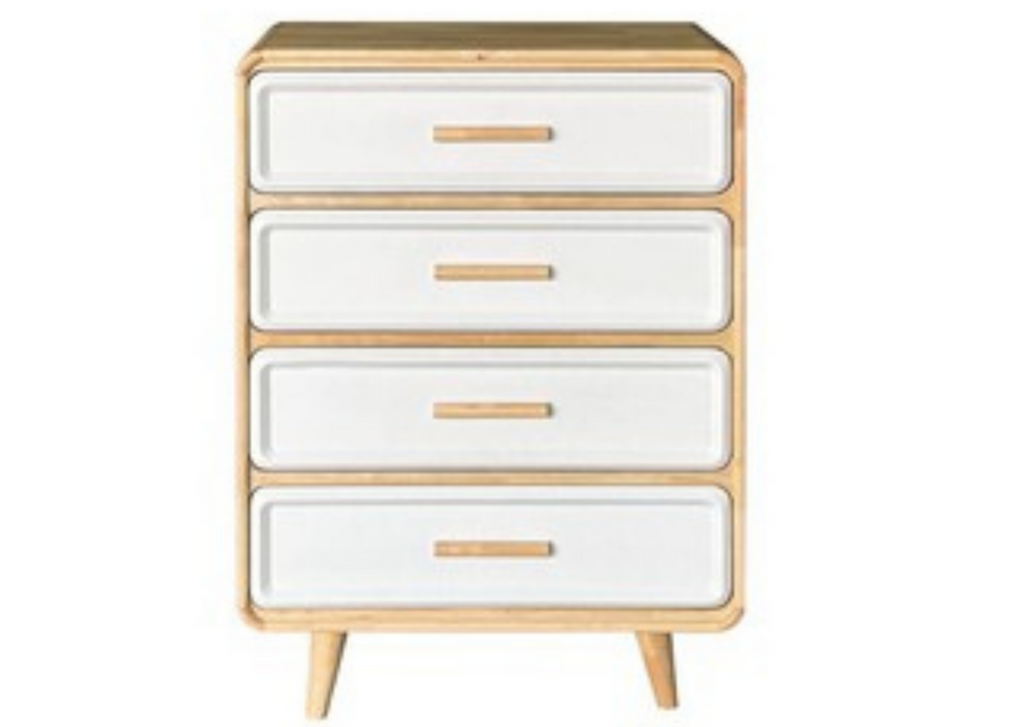 Aurelia 4 Drawer Side Cabinet by Wood Haven