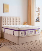 Dr. Maxis Cool Violet 15 Inch Pocketed Spring Mattress