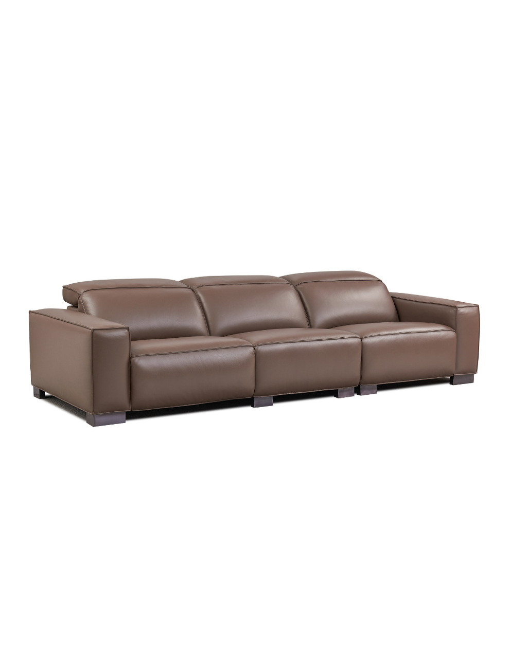 Camile Leather Recliner Sofa