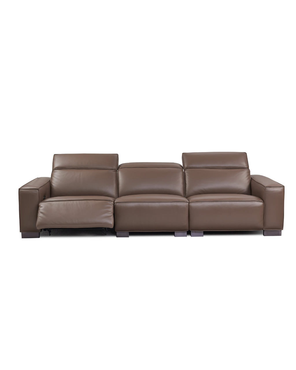 Camile Leather Recliner Sofa