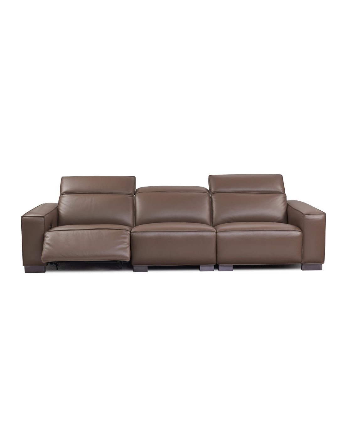 Camile Leather Recliner Sofa