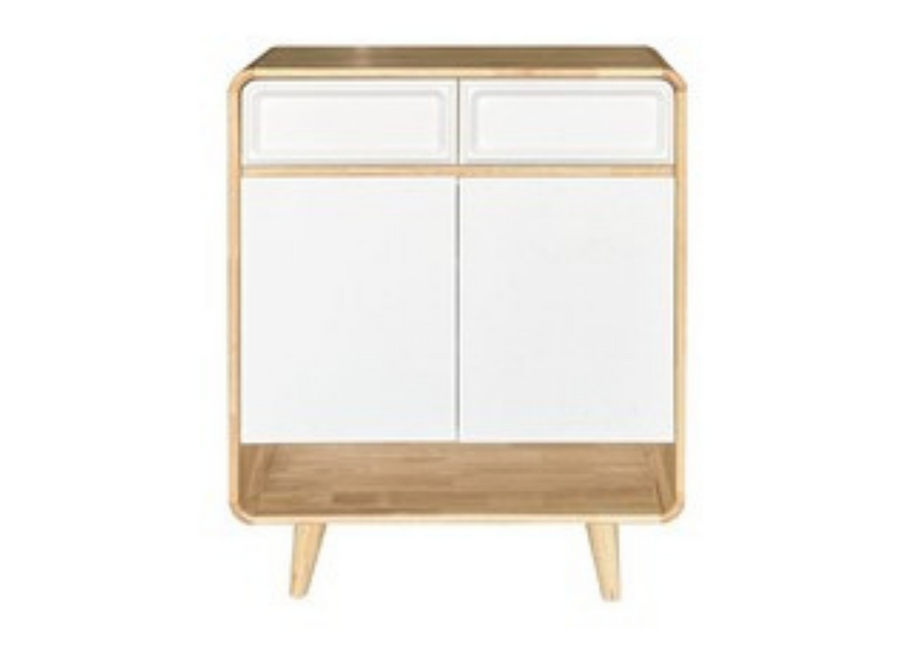 Aurelia 2 Drawer & 2 Door Shoe Cabinet by Wood Haven
