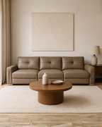 Sofia Leather Sliding Sofa