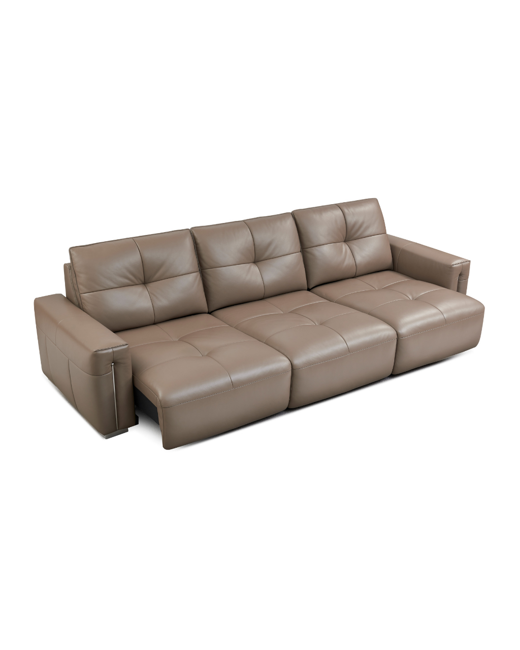 Sofia Leather Sliding Sofa