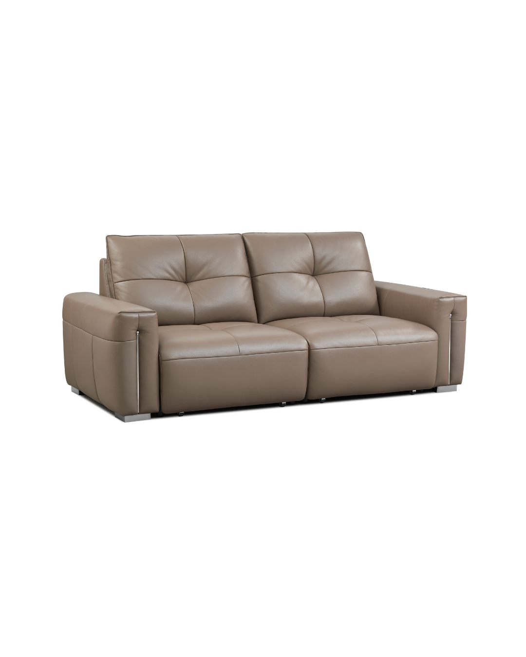 Sofia Leather Sliding Sofa