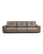 Sofia Leather Sliding Sofa