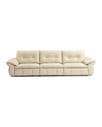 Elena Leather Sliding Sofa