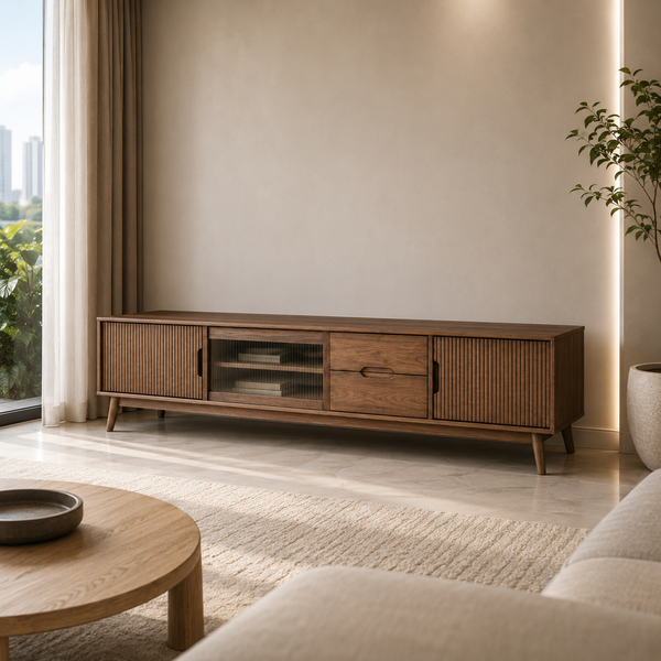 Arlo TV Cabinet by Wood Haven