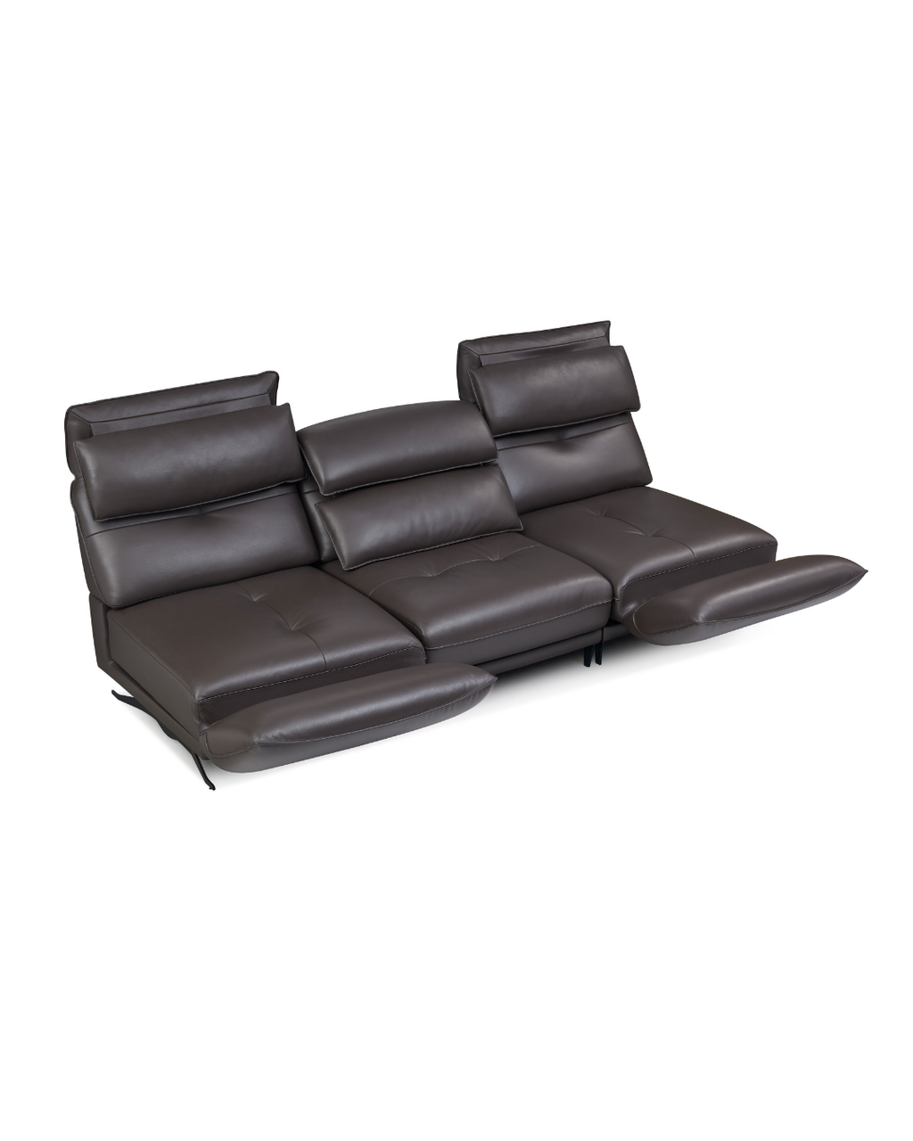 Elijah Leather Recliner Sofa