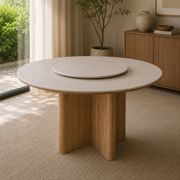Veloura Dining Table by Wood Haaven