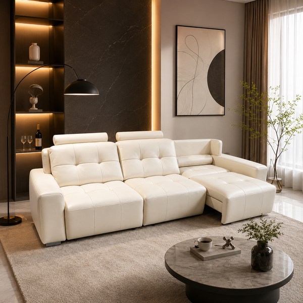 3-Seater Electronic Slider Custom Sofa