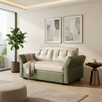 Ferryglen Pull-Out Sofa Bed with Contrast Piping
