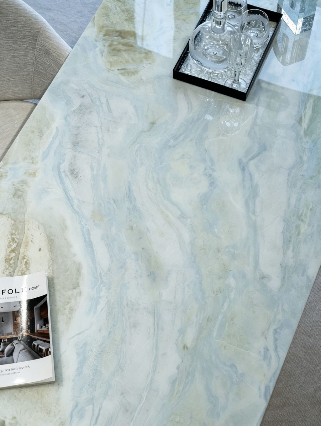 Blue Sky Jade Luxury Stone