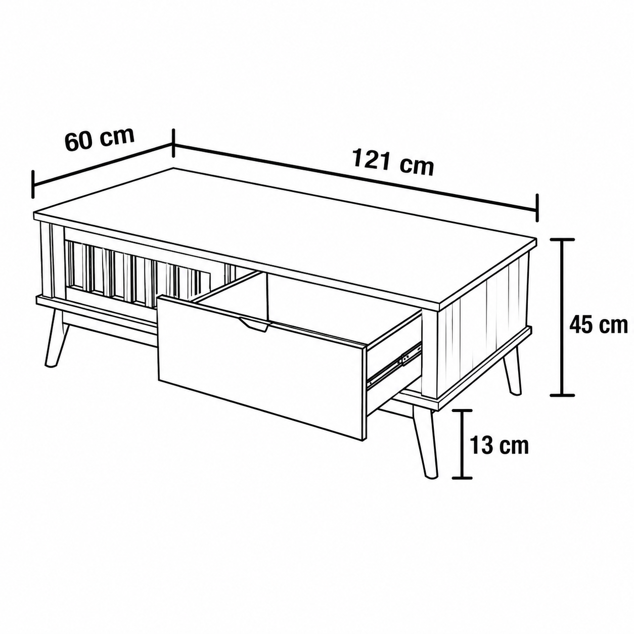 Linden Coffee Table by Wood Haven