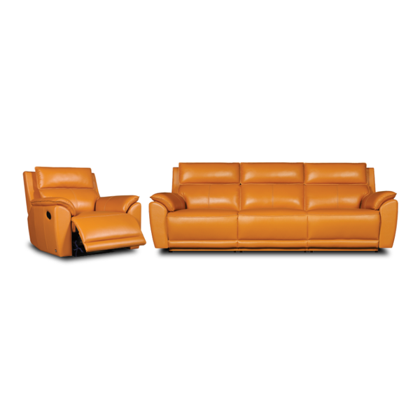Modular Leather Recliner Sofa