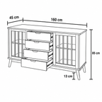 Alderline Console by Wood Haven